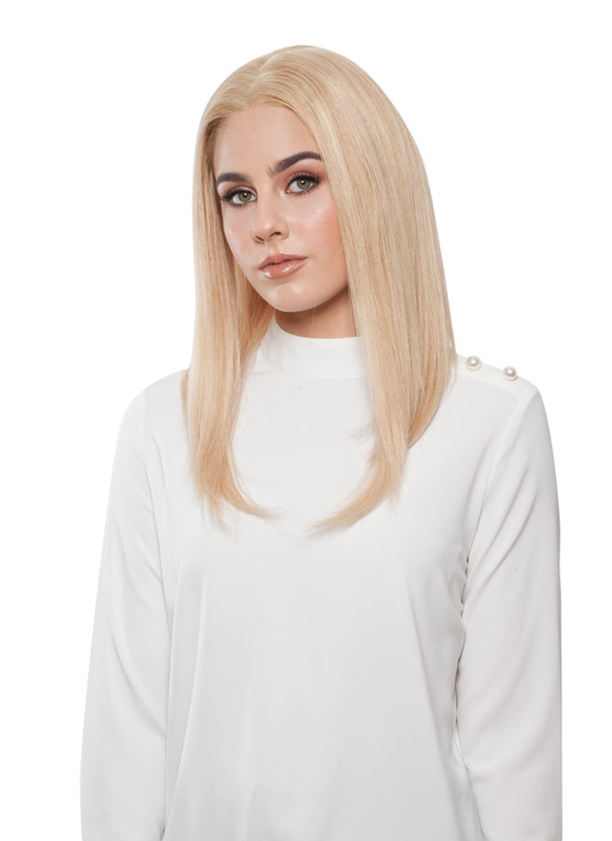 118 Jacquelyn: Hand-tied Full Lace French Top Wig - Human Hair Wig