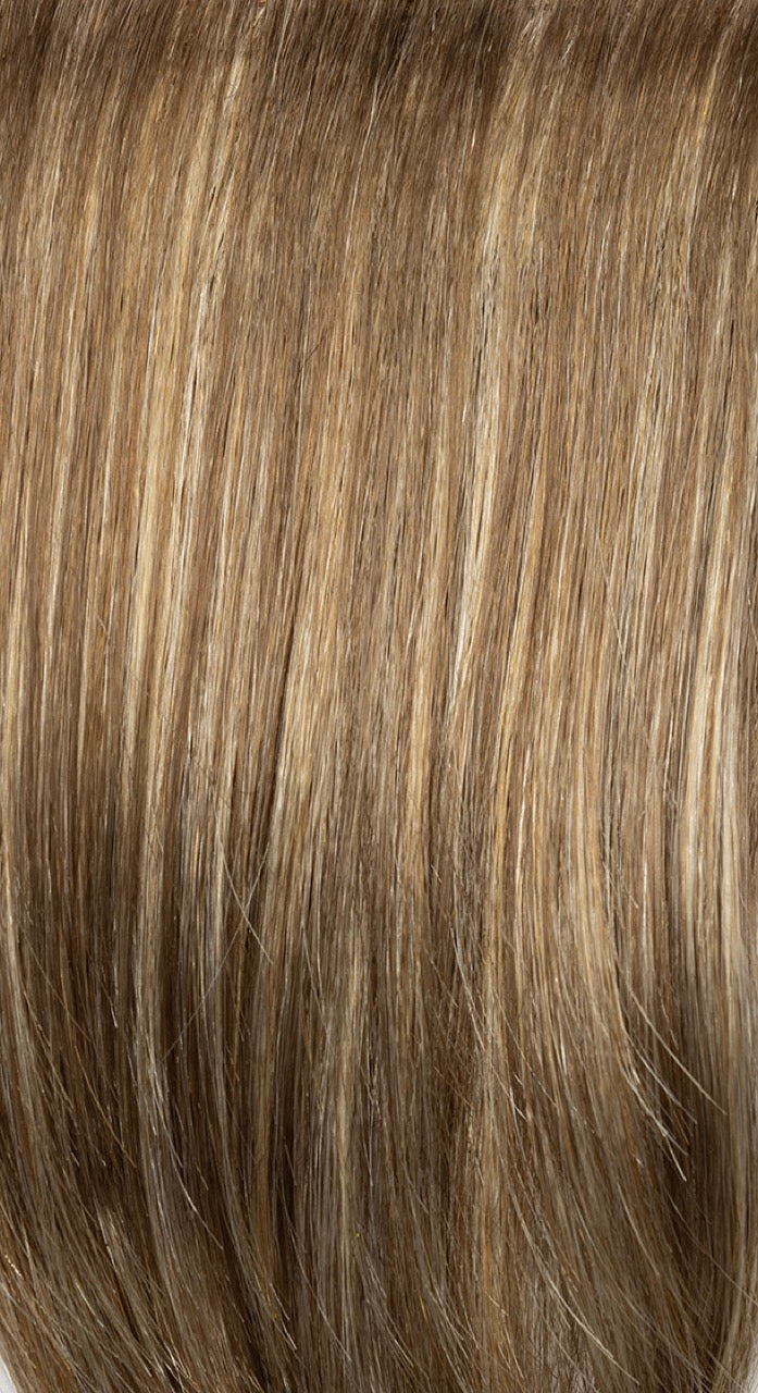 Light golden brown with light blonde and gold blonde highlights