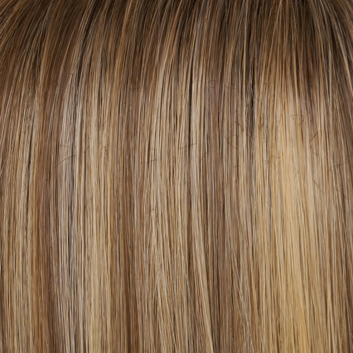 12FS12 Malibu Blonde | Light Gold Brown, Light Natural Gold Blonde, Pale Natural Gold-Blonde Blend, Shaded with Light Gold Brown