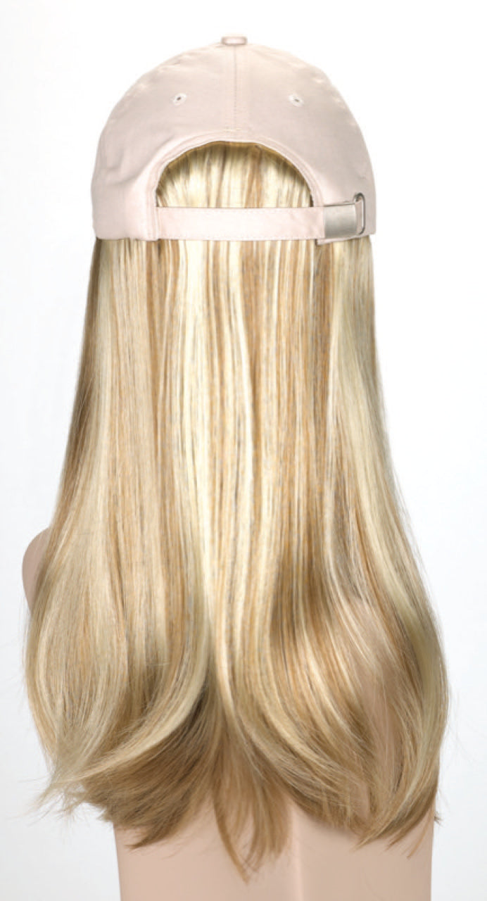 Dark blonde with light wheat blonde highlights