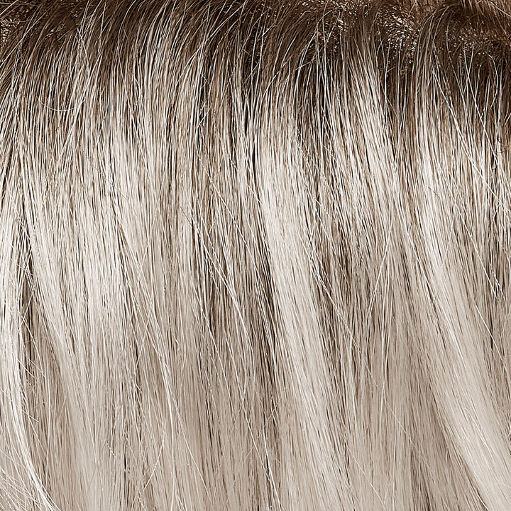 60S18 Sleet | Sleet :: Pure White shaded with Dark Natural Ash Blonde