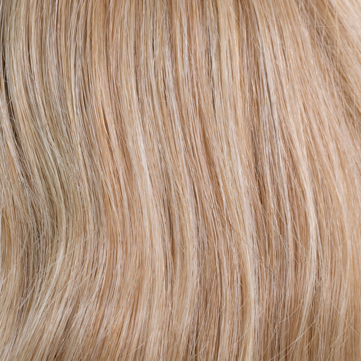 27/25/88 Berry Cream | Gold Blonde Platinum Blend with Strawberry Highlights