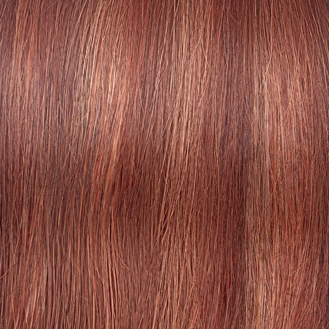 SS33/32/R4 Smoky Hazel | Dark Auburn Blend Rooted Dark Brown