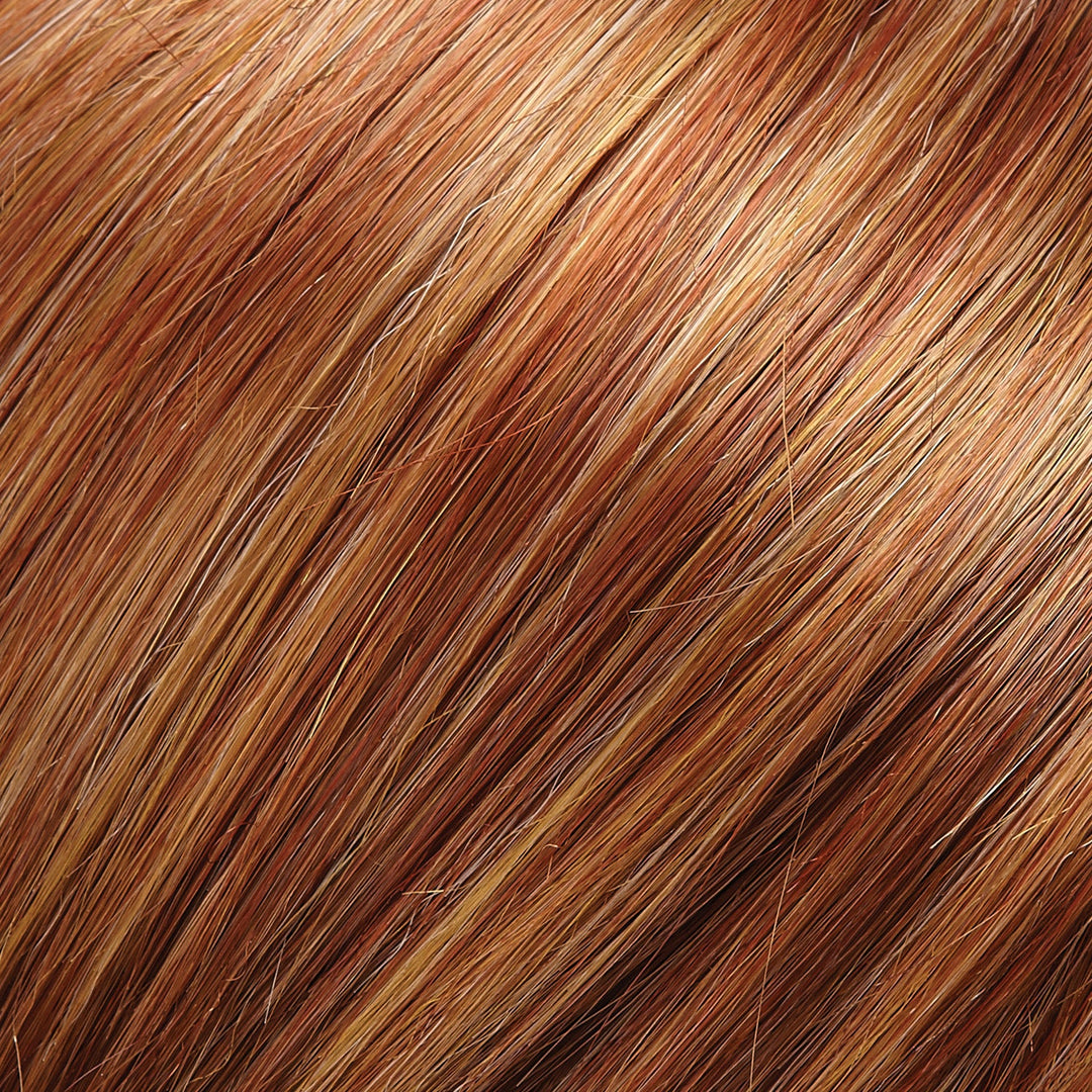 33RH27 Berry Good | Medium Natural Red with 33% Medium Red-Gold Blonde Highlights