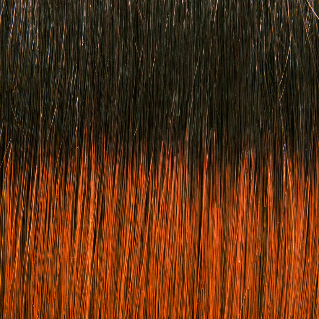 33/130/R4 Cherry Ganache | Dark Auburn Bright Auburn Blend Rooted Dark Brown