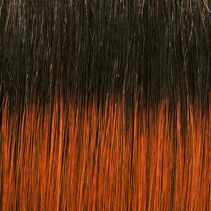 33/130/R4 Cherry Ganache | Dark Auburn Bright Auburn Blend Rooted Dark Brown