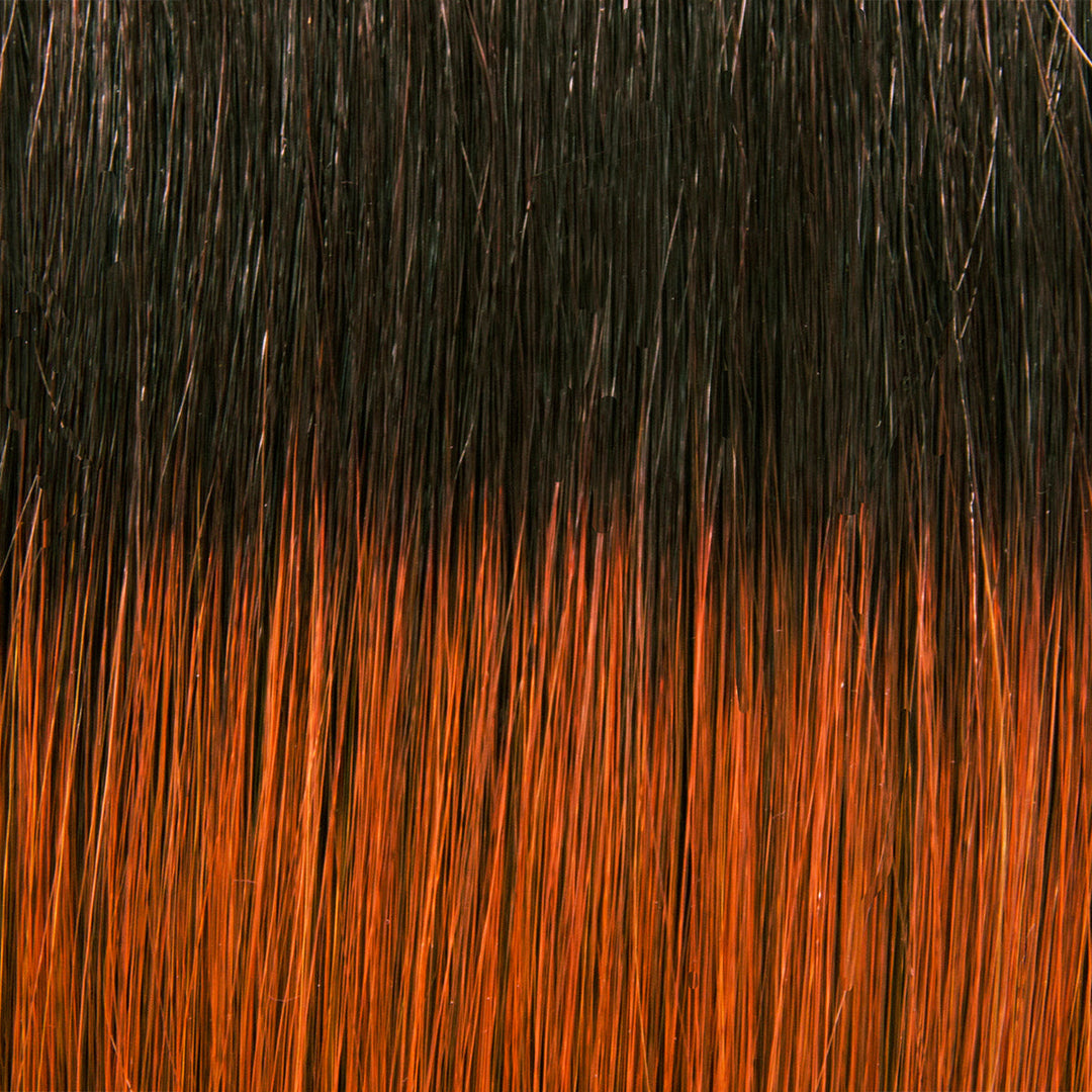 33/130/R4 Cherry Ganache | Dark Auburn Bright Auburn Blend Rooted Dark Brown