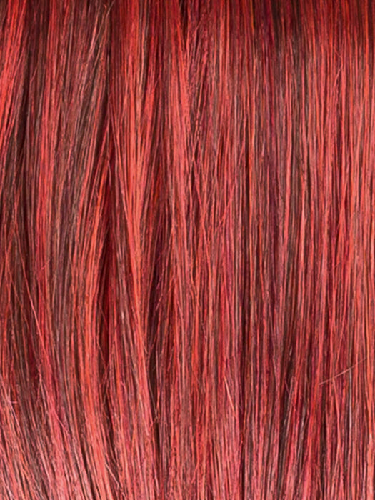 Hot Flame Rooted 132.133 | Granat Red And Red Violet Blend With Shaded Roots