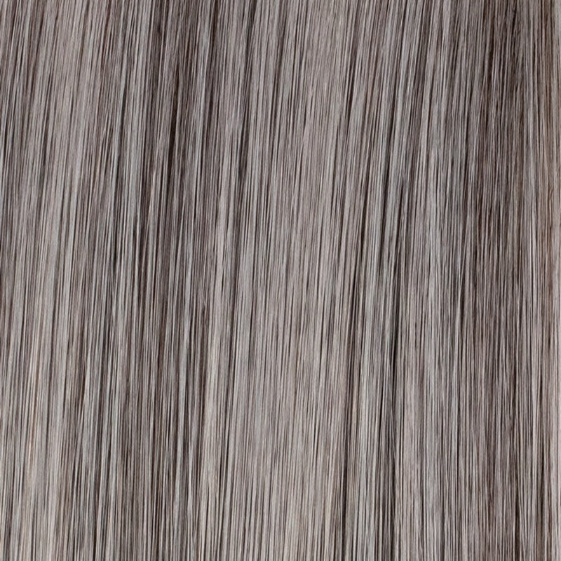 Sterling Smoke Shimmer | A 3 Tone Grey with A Platinum Grey Front, Light Grey Salt and Pepper Crown, Back and Sides and Tipped with Dark Salt and Pepper.