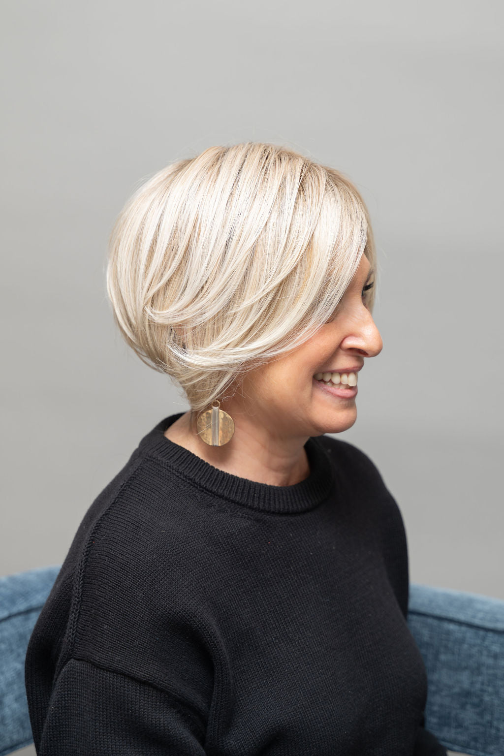 Frannie wearing Ignite in FS17/101S18 Palm Springs Blonde