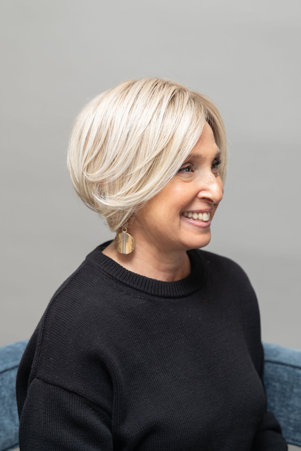 Frannie wearing Ignite in FS17/101S18 Palm Springs Blonde