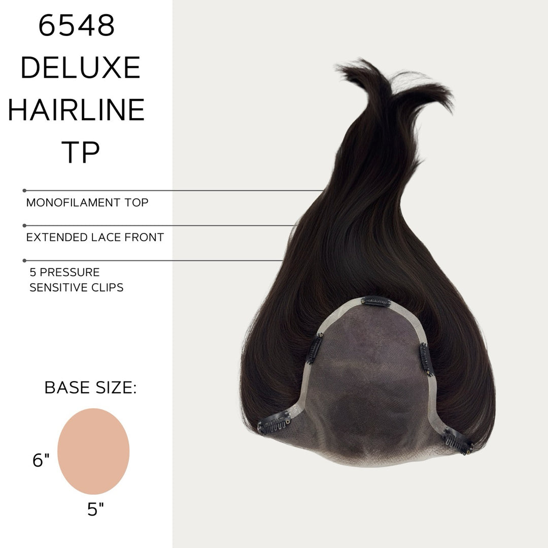 Deluxe Hairline Top Piece