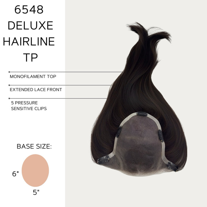 Deluxe Hairline Top Piece