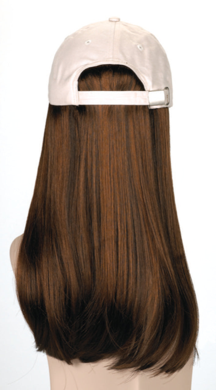 Chestnut brown with auburn highlights