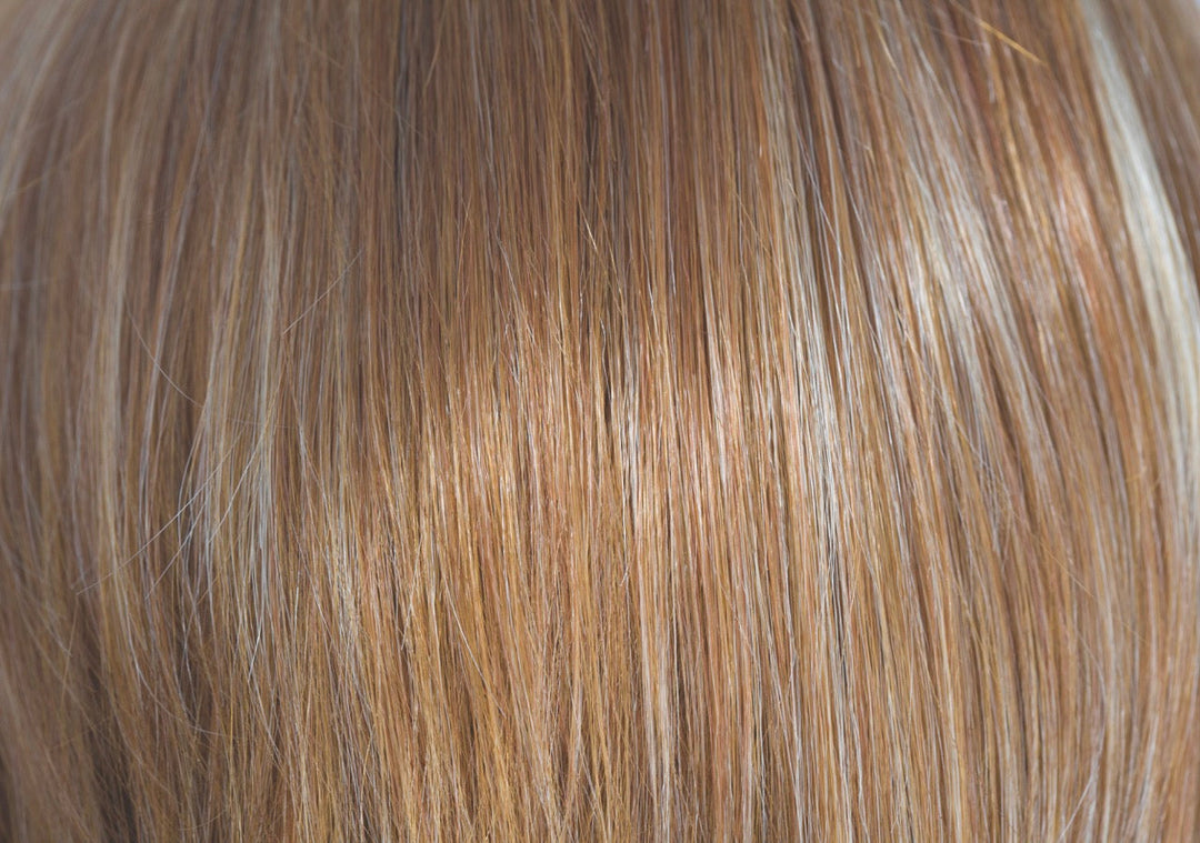 Apricot Frost | Bright Copper base with a Strawberry Blonde highlight | Base: shade darker than 27B HL: 140