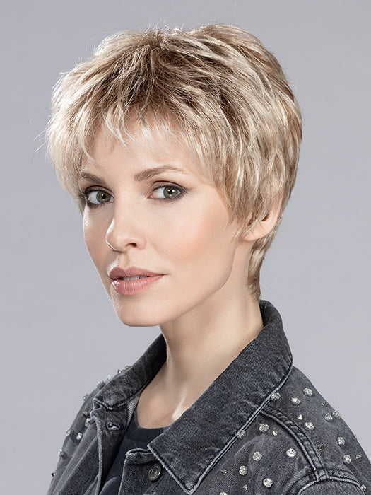 Champagne Rooted 24.23.14 | Lightest Ash Blonde and Lightest Pale Blonde with Medium Ash Blonde Blend and Shaded Roots