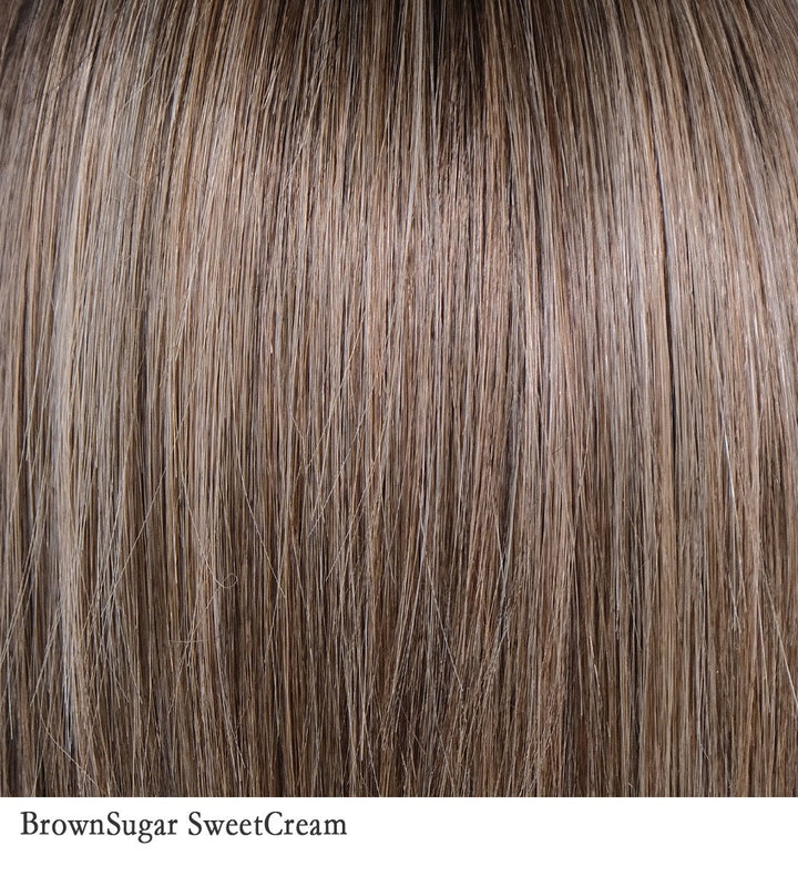 Brown Sugar Sweet Cream 12/22+8 | Just imagine the color created by mixing dark, medium, and light brown sugar and lightly whipped sweet cream with a hint of buttermilk. They work wonders to provide depth, dimension, and contrast for a head-turning look.
