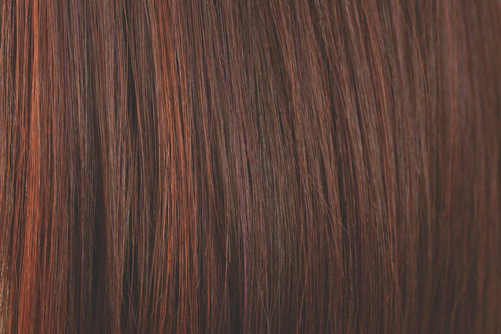 Cherry Cola | A rich mahogany color, with depth and shine and tastefully placed highlights of cherry and ruby rouge.