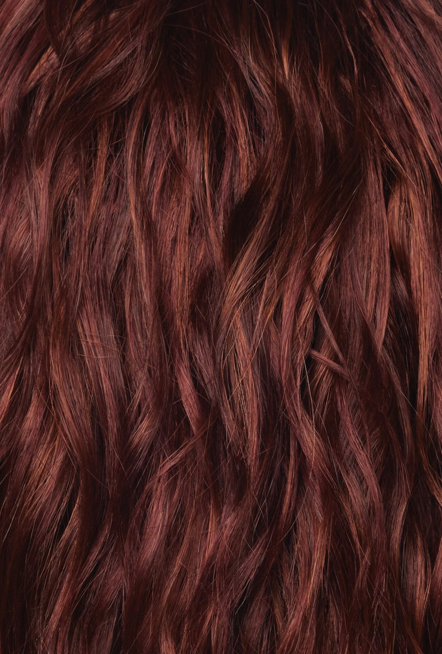 Cherry Merlot | A blend of dark auburn and light auburn