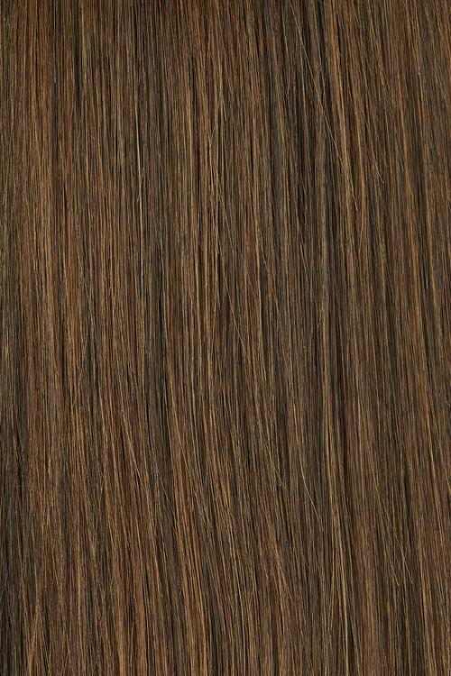 Dark brown with strawberry highlights | Similar to 5H