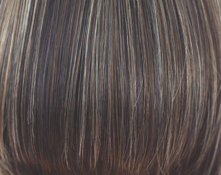 Chocolate Frost | Dark Brown bse with 50/50 of Light Brn + Light Blonde highlights | Base: 6 HL: 24 and 27C