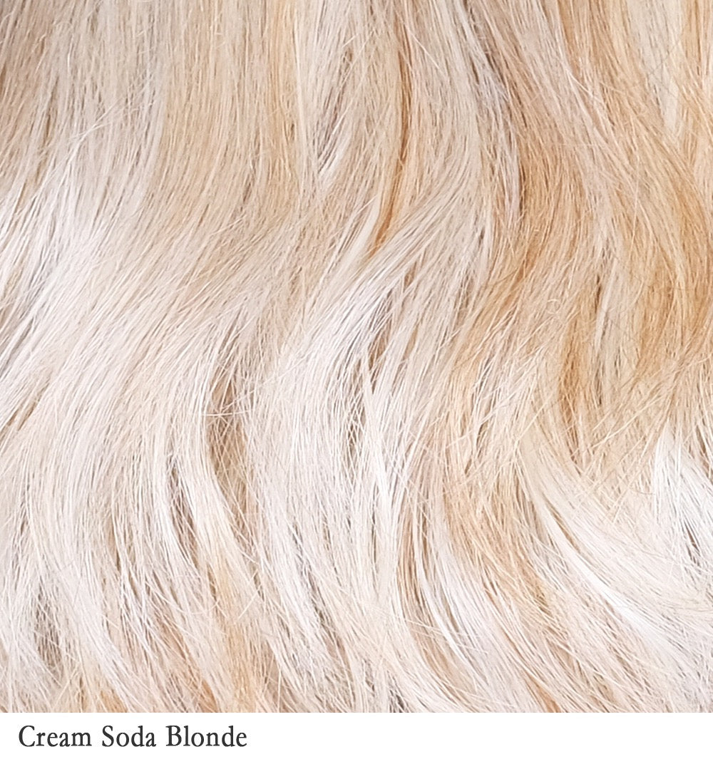 Cream Soda Blonde K16/60/1001 | A blend of sandy blonde, ash blonde, and light blonde. It's a gradient of color from the roots to the tips but has an overall feeling of being a soft beige tone, the highlights, and low lights of color cream together give dimension, but not a lot of contrast.-Sunnie Brook, an L.A. based hairstylist to the stars, told to TODAY show.
