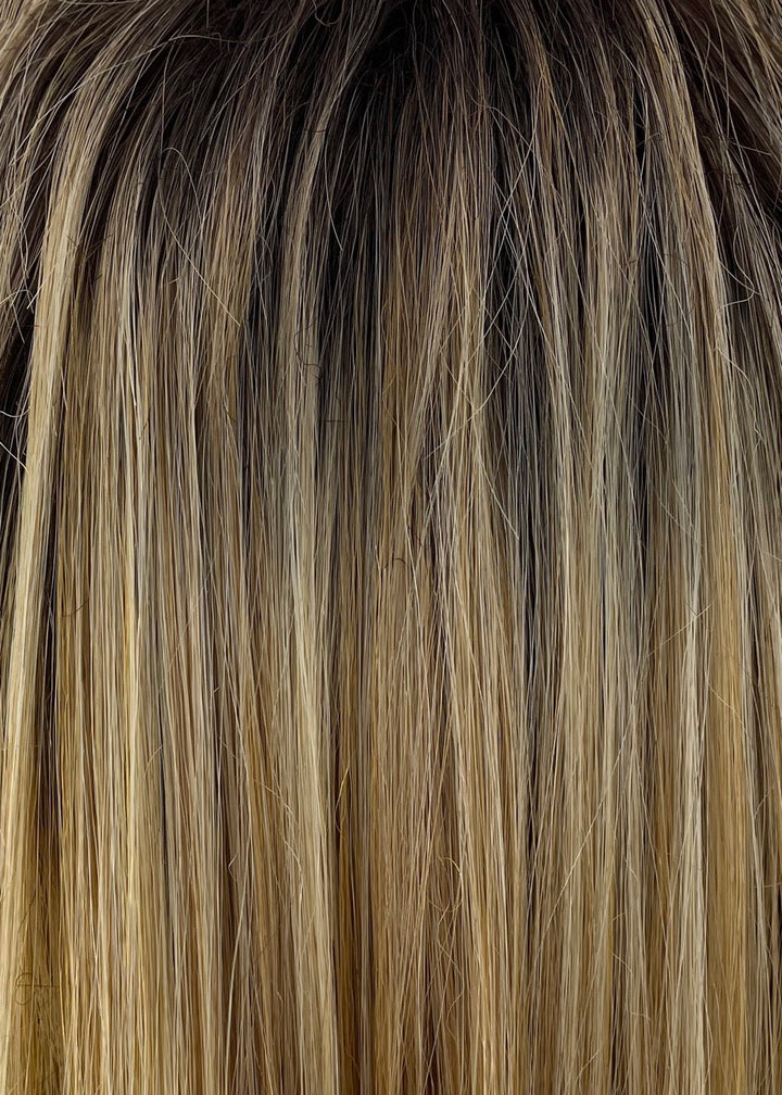 Cream Velvet | Medium warm mocha root blending into smooth velvet and cream blonds