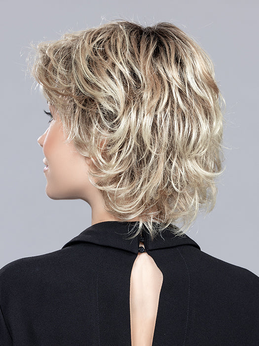 Sandy Blonde Rooted 16.22.14 | Medium Blonde And Light Neutral Blonde With Medium Ash Blonde Blend And Shaded Roots