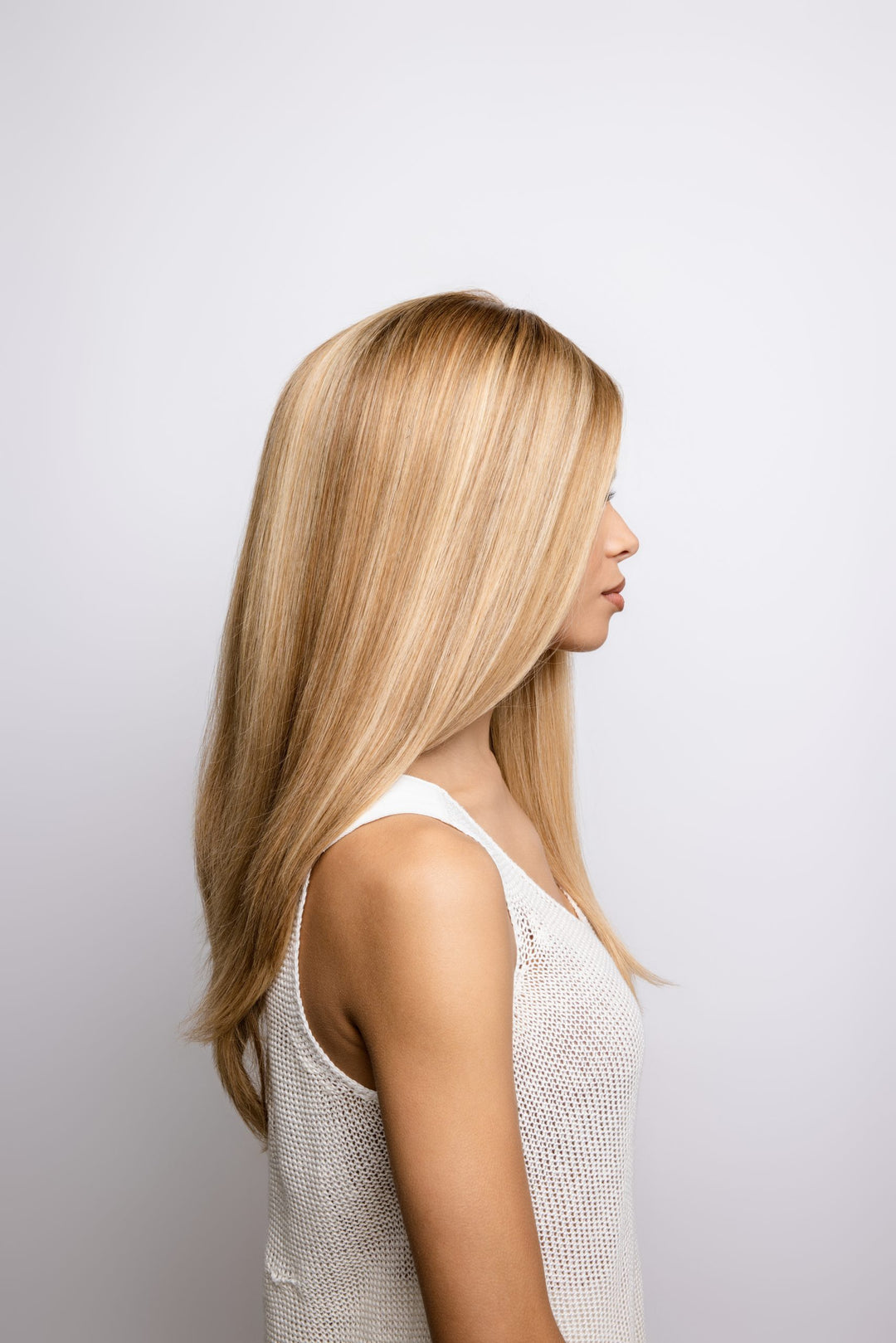 Highlighted Blond Root