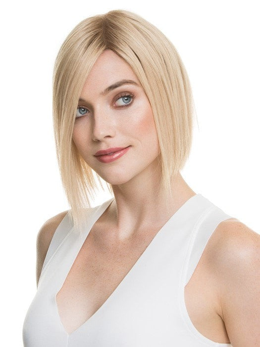 Delicate Plus in Champange Rooted 22.16.26 | Light Neutral Blonde. Medium Blonde and Light Golden Blonde Blend with Shaded Roots