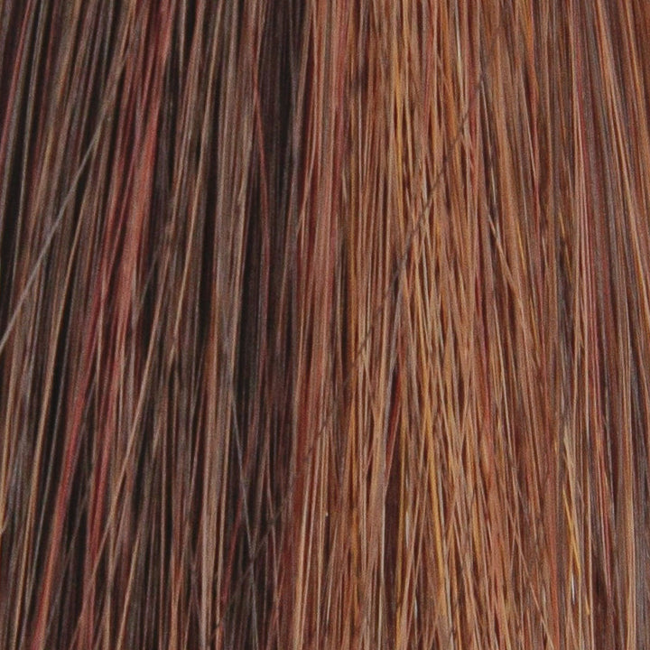 English Tea HL | Dark Brown with Bright Red and Strawberry Highlights