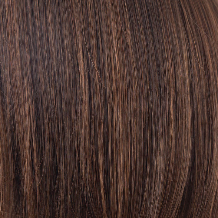 Ginger Brown | Medium Auburn and Medium Brown 50/50 blend | 8 and 10