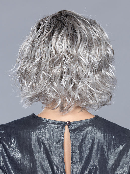 Girl Mono Large in Stone Grey Rooted 56.60.58 | Dark/Lightest Brown and Lightest Blonde blended with Pearl White and a Grey Blend with Shaded Roots