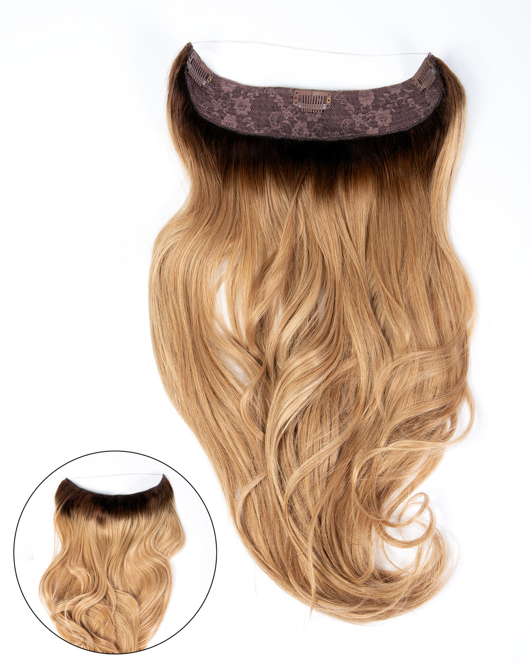 Human Hair Invisible Extension