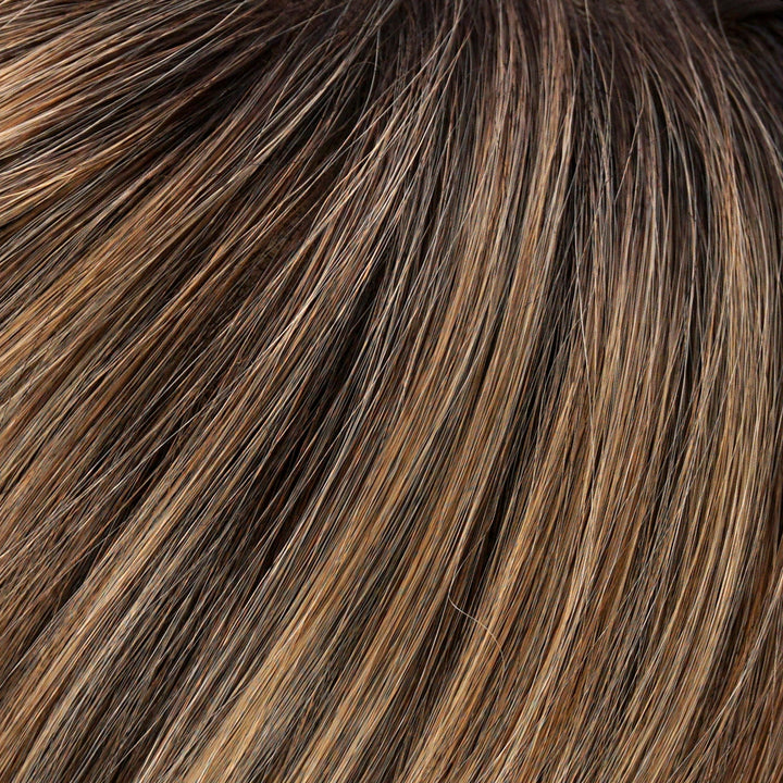 24B18S8 Shaded Mocha | Medium Gold Brown & Light Gold Blonde Blend, Shaded with Dark Gold Brown