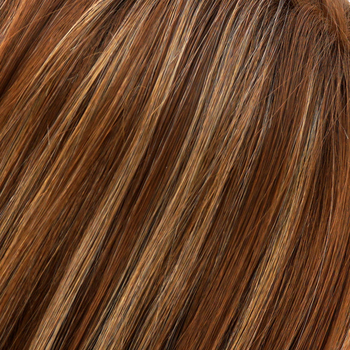 FS26/31 Caramel Syrup | Medium Red-Gold Brown & Light Gold Blonde Blend with LT Gold Blonde Bold Highlights