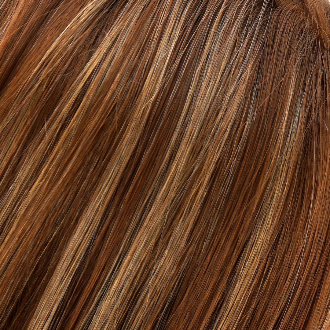 FS26/31 Caramel Syrup | Medium Red-Gold Brown &amp; Light Gold Blonde Blend with LT Gold Blonde Bold Highlights