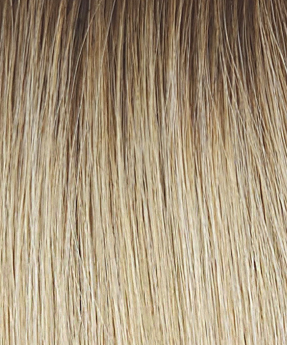 SUNLIT BLONDE | Soft Blend of Sandy Blonde, Lightest Blonde & Iced Blonde with a Light Golden Brown Root
