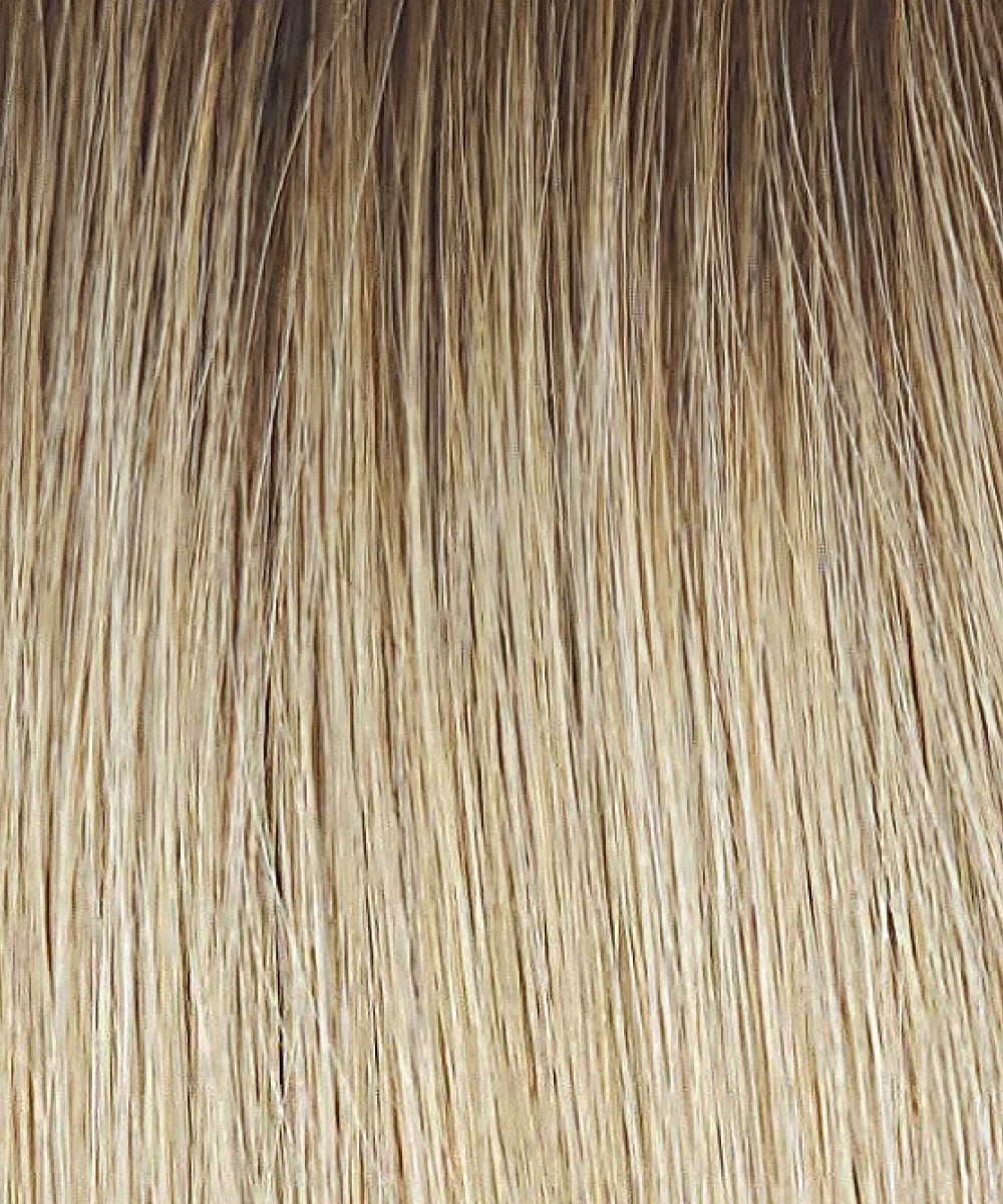 SUNLITBLONDE - Soft Blend of Sandy Blonde, Lightest Blonde & Iced Blonde with a Light Golden Brown Root