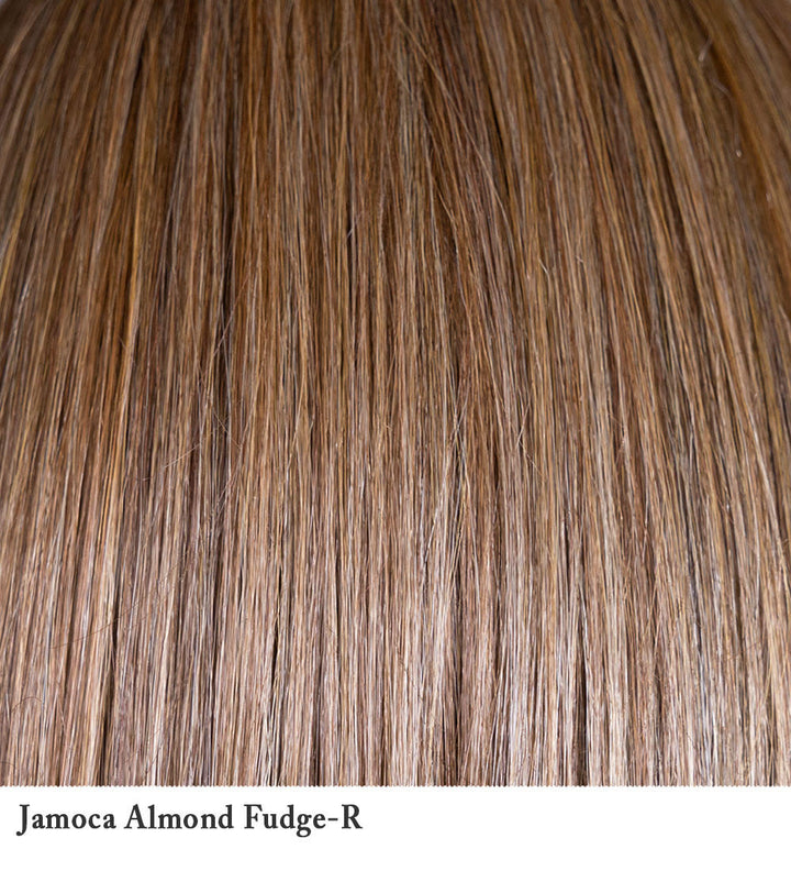 Jamoca almond Fudge-R 4/27/613+6 | Jamoca Almond Fudge-R is a rich, warm hair color that blends deep mocha brown with subtle golden almond undertones and delicate fudge-like highlights. This shade exudes a luxurious and multi-dimensional effect, creating a creamy, coffee-inspired tone with a touch of warmth and depth. It is ideal for those who want a sophisticated brown shade with a hint of caramelized radiance, adding richness and vibrancy to the hair.