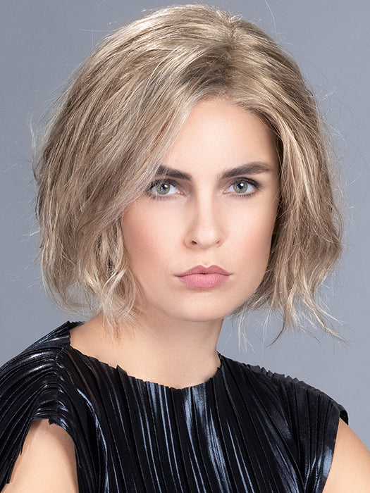 Sandy Blonde Rooted 16.24.20 | Medium Blonde and Light Strawberry Blonde blend with Lightest Ash Blonde and Shaded Roots