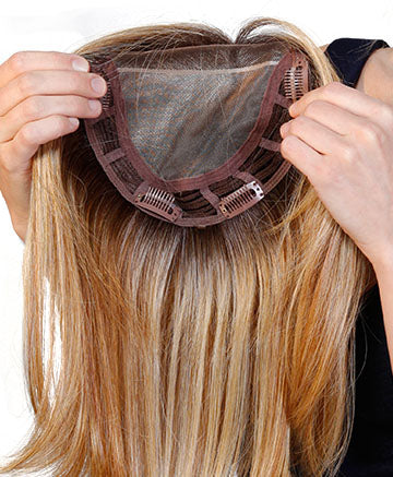 Lace Front Mono Top Wave 14 Topper - Open Box