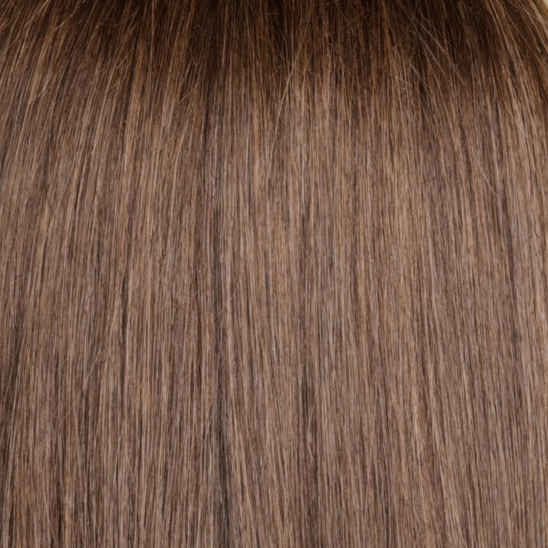 Medium Natural Brown | Neutral medium brown tone. This sleek, natural color is sure to be a daily go-to.