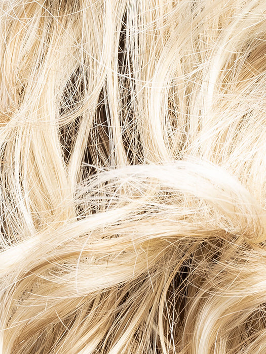 Champagne Rooted 23.24.16 | Light Beige Blonde, Medium Honey Blonde, And Platinum Blonde Blend With Shaded Roots