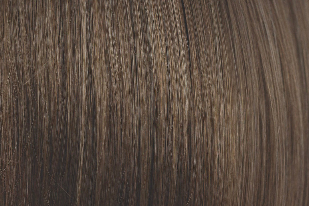 Pecan-R | Our Pecan color is delightful mixture of warm medium brown and ashy medium brown.