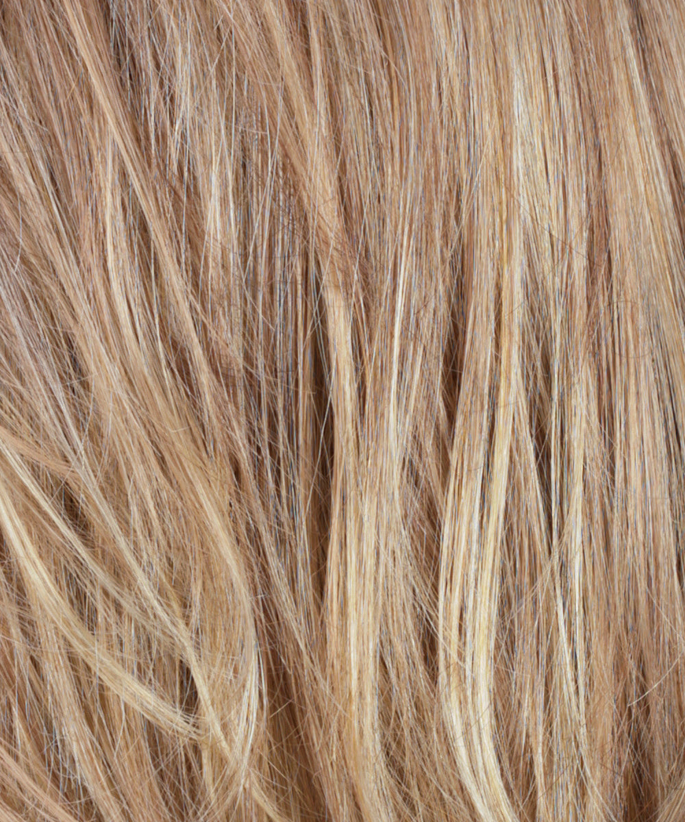 R10/24/80 - Medium Ash Brown with Pale Golden Blonde & Palest Blonde Highlights