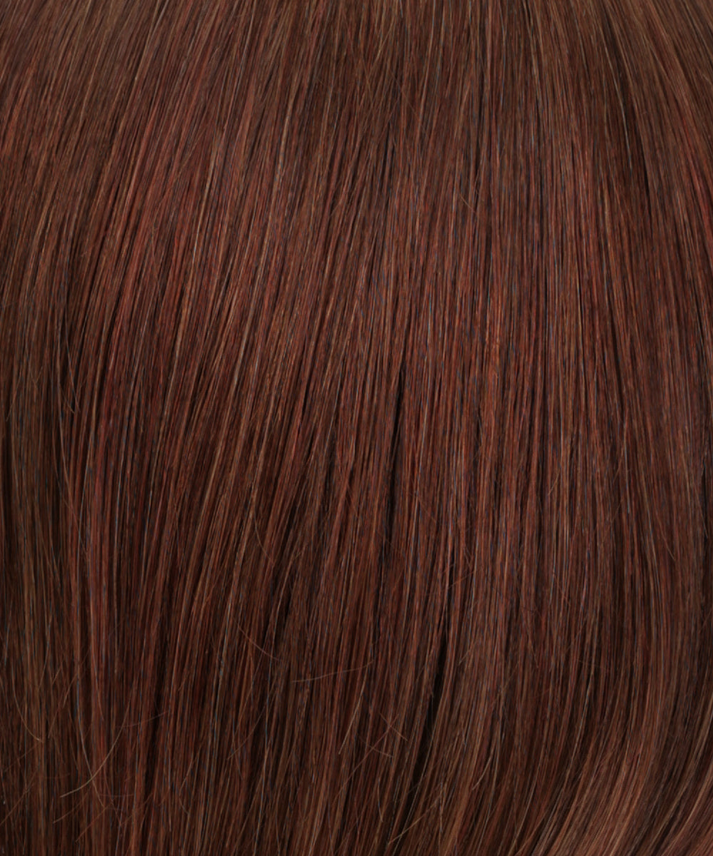 R6/30H - Chestnut Brown with Medium Auburn Highlights