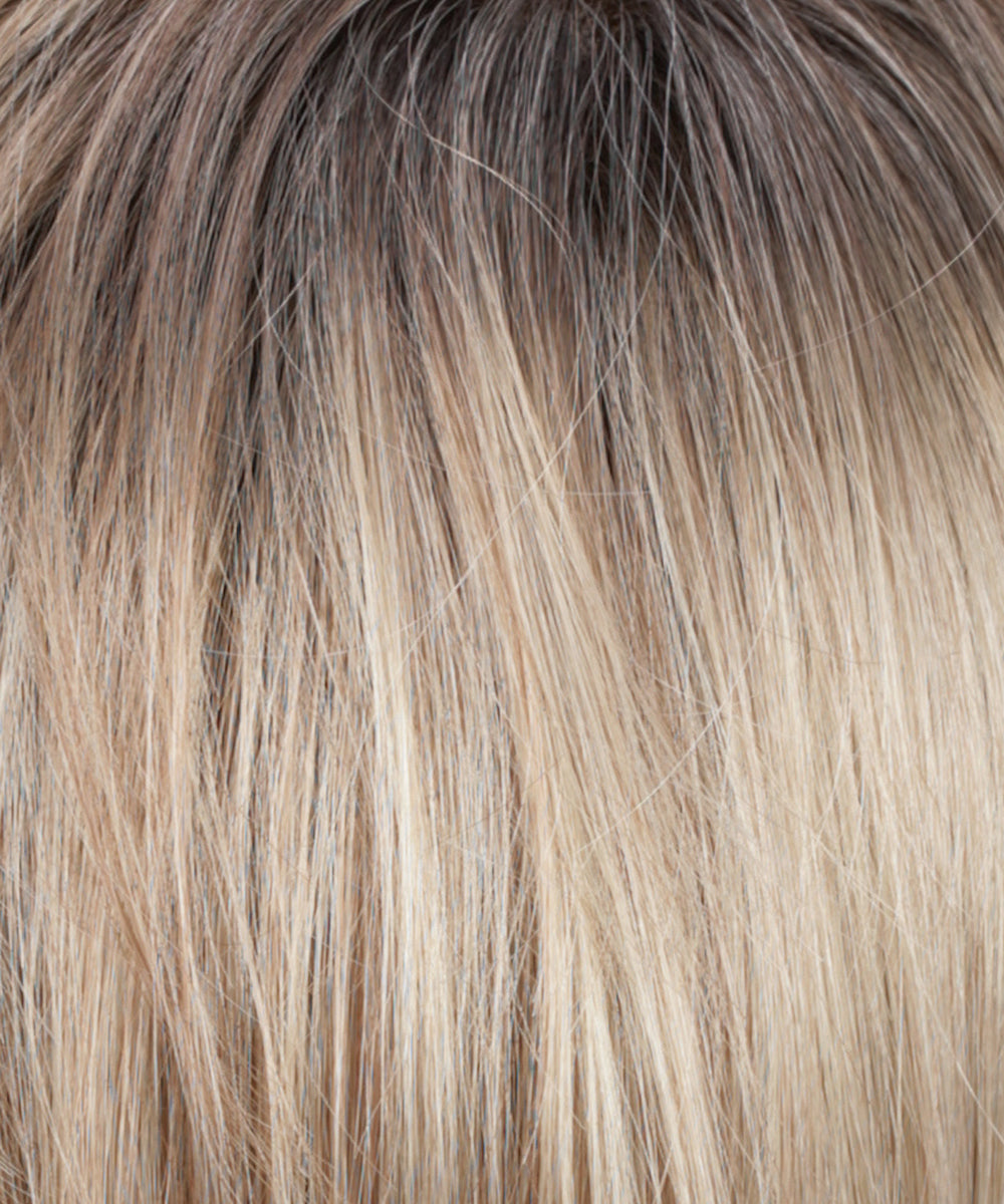 RH1488RT8 | Dark Blonde with Lightest Blonde Highlights & Golden Brown Roots