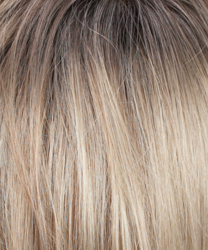 RH1488RT8 - Dark Blonde with Lightest Blonde Highlights &amp; Golden Brown Roots