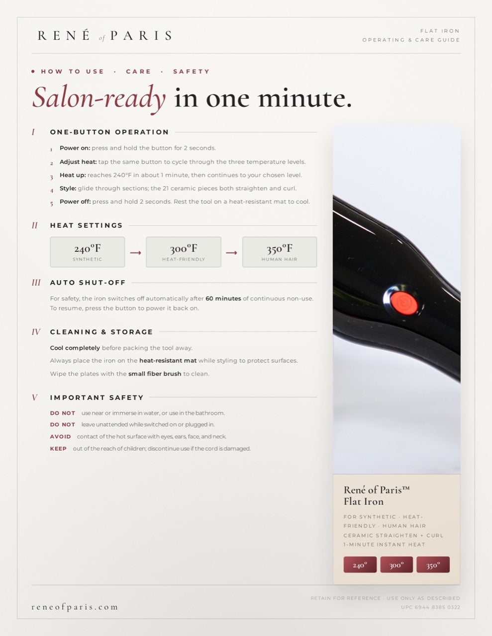 Flat Iron GWP
